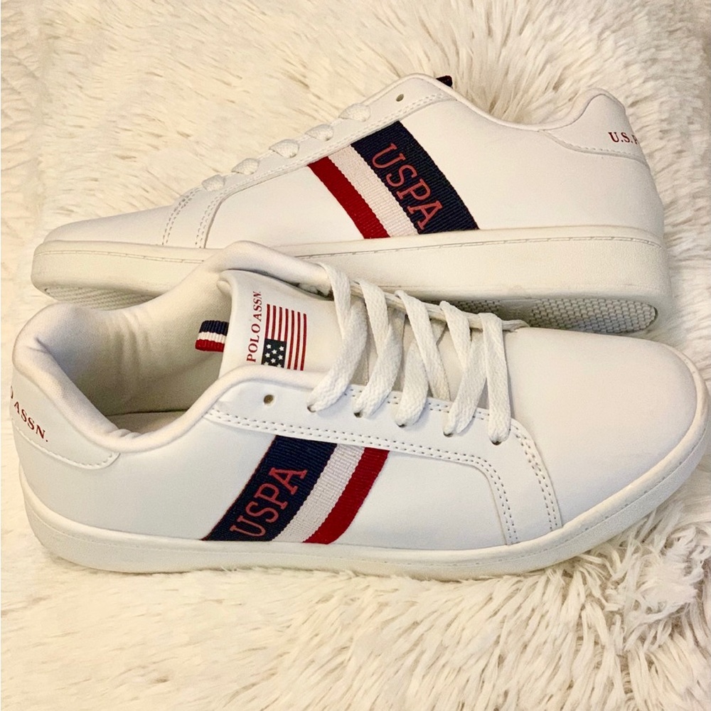 White US Polo Tennis Shoes